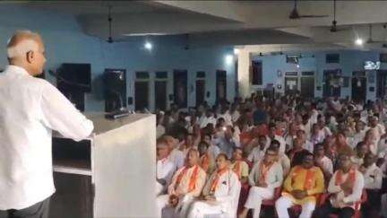 नारनौल: महेंद्रगढ़ में धन्यवाद रैली की तैयारियों के लिए विधायक कंवर सिंह यादव ने कार्यकर्ताओं की ली बैठक