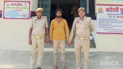 बरेली: शेरगढ़ थाना पुलिस ने तमंचे के साथ एक आरोपी को गिरफ्तार कर जेल भेजा
