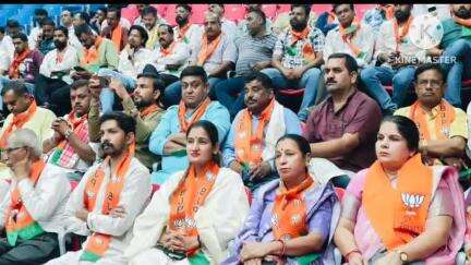 नीमच नगर: 17 मई को निकाली जाने वाली तिरंगा यात्रा को लेकर नीमच के टाउन हॉल में भाजपा की बैठक संपन्न हुई