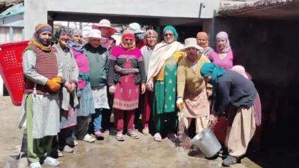 धरवाला: जनजातीय क्षेत्र पांगी की सुराल घाटी की महिला शक्ति ने स्वच्छता का बीड़ा उठाया