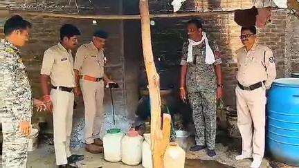 वारासिवनी: ग्राम बिटोड़ी में पुलिस ने अवैध शराब बरामद की, आरोपी के खिलाफ रामपायली थाने में मामला दर्ज