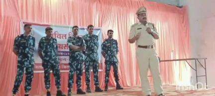 थांदला: थांदला में नवीन सिविल डिफेंस वालंटियर्स का प्रशिक्षण हुआ पूरा