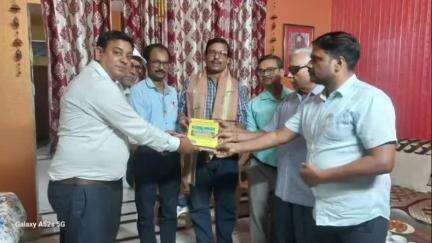 बरेली: देवर्षि नारद जयंती पर पशुपति नगर में गोष्ठी हुई आयोजित, पत्रकार विशाल गुप्ता को किया गया सम्मानित