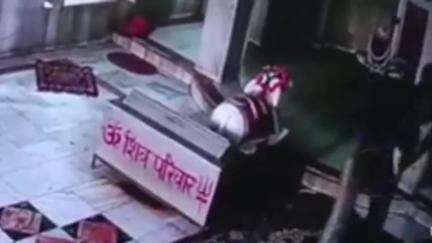 ਕਪੂਰਥਲਾ: ਫਗਵਾੜਾ ਚ ਸ਼੍ਰੀ ਹਨੂੰਮਾਨਗੜ੍ਹੀ ਮੰਦਿਰ ਵਿਖੇ ਸਥਿਤ ਸ਼ਿਵ ਮੰਦਿਰ ਵਿਚੋਂ ਚੋਰ ਨਾਗ ਦੇਵਤਾ ਦੀ ਪਿੱਤਲ ਦੀ ਮੂਰਤੀ ਚੋਰੀ ਕਰਕੇ ਫਰਾਰ