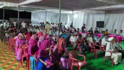 पचपदरा: बालोतरा जिला कलेक्टर ने मेवानगर में रात्रि चौपाल एवं जनसुनवाई कार्यक्रम का आयोजन किया