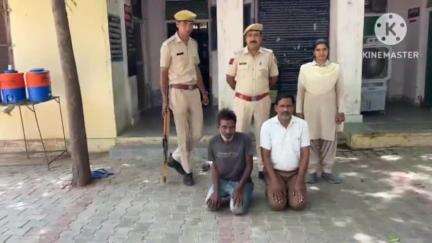 लालसोट: लालसोट थाना पुलिस ने कई वर्षों से फरार दो स्थाई वारंटियों को किया गिरफ्तार