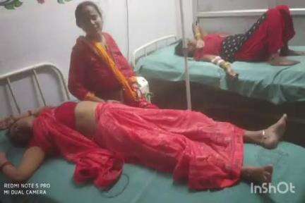 फतुहा: जेठुली गांव के पास लहेरिया कट पर बाइकर्स के कारण तीन वाहन आपस में टकरा गए, एक महिला घायल हुई