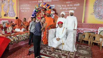 જૂનાગઢ: જવાહર રોડ ખાતે વિદ્યમાન સ્વામિનારાયણ મુખ્ય મંદિર ખાતે રાધારમણ દેવ તથા સિદ્ધેશ્વર મહાદેવનો 197મો વાર્ષિક પાટોત્સવ ઉજવાયો