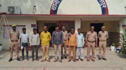 मछलीशहर: सुजानगंज पुलिस ने अलग-अलग जगह से 6 वारंटी अभियुक्तों को किया गिरफ्तार