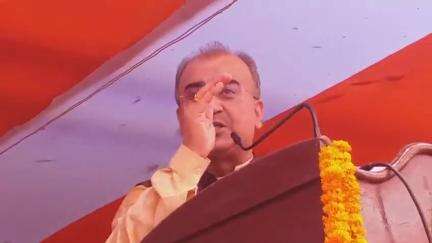 मुशहरी: मुजफ्फरपुर में स्वास्थ्य मंत्री मंगल पांडे ने कहा, 2005 से पहले अस्पताल खंडहर था और वहां गाय-बकरी बंधा करते थे