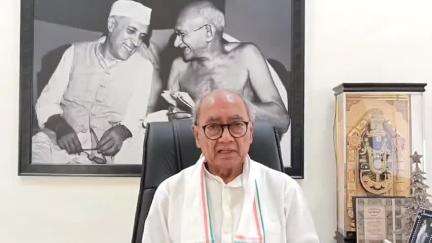 बैरसिया: सोफिया कुरैशी पर मंत्री विजय शाह की ओछी टिप्पणी निंदनीय है: पूर्व CM दिग्विजय सिंह