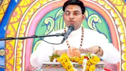 खंडवा नगर: खंडवा के रामनगर में भागवत कथा का आयोजन शुरू