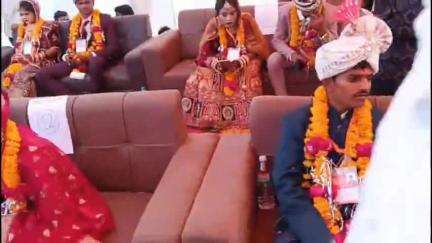 मऊरानीपुर: नौटा में सर्वजातीय 15 गरीब कन्याओं का सामूहिक विवाह हुआ संपन्न
