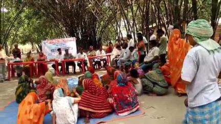 बैरिया: उत्तरी पाटजीरवा पंचायत के नथुनी माझी के टोला में विशेष विकास शिविर का आयोजन