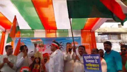 जबलपुर: ऑपरेशन सिंदूर की सफलता के बाद भाजपा ने निकाली तिरंगा यात्रा