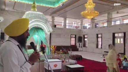 खंडवा नगर: टपाल चल स्थित गुरुद्वारे में श्री गुरुमत ज्ञान कैंप का आयोजन, धर्म की शिक्षा दी जा रही है
