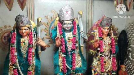 पंधाना: बोरगांव बुजुर्ग में श्रीराम मंदिर के खुले पट, श्रद्धालुओं ने किए दर्शन