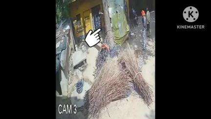 मेजा: #murder बेटों और पत्नी ने मिलकर की पिता की हत्या, सीसीटीवी में कैद हुई वारदात, आरोपी फरार,वीडीओ वायरल।