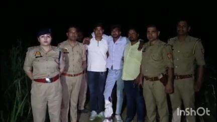 मुज़फ्फरनगर: तितावी पुलिस की बदमाश के साथ हुई मुठभेड़, पुलिस की गोली लगने से एक लूटेरा हुआ घायल