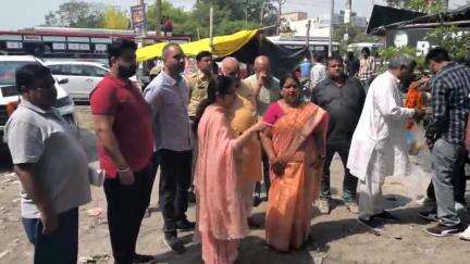 करनाल: साई मंदिर के पीछे कल्पना चावला अस्पताल के सामने विधायक और महापौर ने विकास कार्यों का किया शिलान्यास