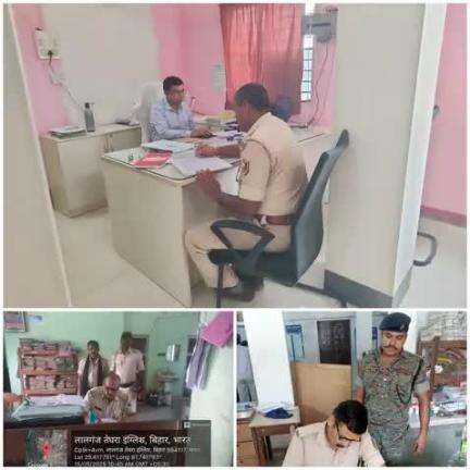 #कटिहार_पुलिस द्वारा बैंकिंग प्रतिष्ठानों /ATM में सुरक्षा-व्यवस्था सुनिश्चित करनें हेतू बैंकों की सुरक्षा जांच की जा रही है I

👉बैंक परिसर के अंदर एवं बाहर संदिग्ध पर निगरानी रखी जा रही है I