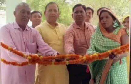 लंभुआ: लंभुआ क्षेत्र के प्राथमिक विद्यालय भरकट में नवनिर्मित अतिरिक्त कक्षा कक्ष का हुआ उद्घाटन