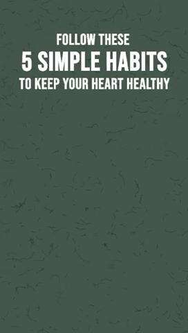 Your heart deserves the best care!
Follow these simple lifestyle changes to lower your risk of heart disease.
#health