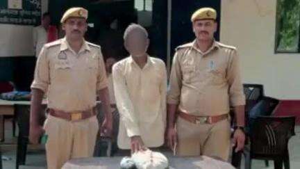 मनकापुर: मोतीगंज पुलिस ने अवैध मादक पदार्थ के साथ एक अभियुक्त को किया गिरफ्तार, कब्जे से 1 किलो 140 ग्राम गांजा बरामद