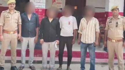 मनकापुर: छपिया पुलिस ने जानलेवा हमले के चार आरोपियों को किया गिरफ्तार