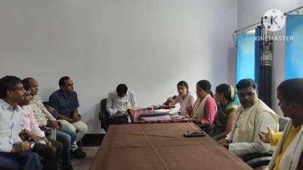 चेनारी: चेनारी प्रखंड मुख्यालय पर बीस सूत्री की बैठक हुई आयोजित
