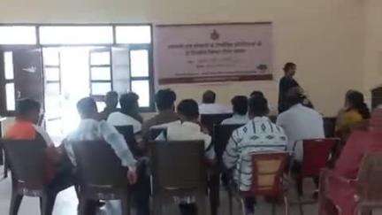 बरवाला: बरवाला बीडीपीओ कार्यालय में प्रशिक्षण शिविर का आयोजन, 55 पंचों को प्रशिक्षण दिया गया