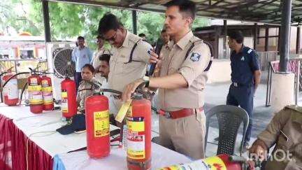 उज्जैन शहर: महाकालेश्वर मंदिर में आगजनी से बचाव के लिए होमगार्ड का तीन दिवसीय प्रशिक्षण शिविर संपन्न