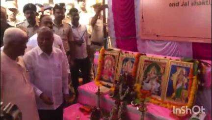 ಸಿಂಧನೂರು: ಸಿಂಧನೂರು ಟು ರಾಯಚೂರು ಹೊಸ ರೈಲು ಮಾರ್ಗಕ್ಕೆ ರೈಲ್ವೆ ಸಚಿವ ವಿ ಸೋಮಣ್ಣ ಶಂಕು ಸ್ಥಾಪನೆ