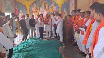 जीरापुर: माचलपुर में भाजपा मंडल का स्वागत समारोह, 61 सदस्यीय कार्यकारिणी की घोषणा; जिलाध्यक्ष ने कहा- पहले देश, फिर दल