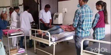 केवलारी: सीएम राइज स्कूल के विद्यार्थियों को ऑन द जॉब ट्रेनिंग के दौरान सिविल अस्पताल केवलारी का भ्रमण कराया गया