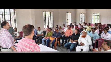 हुसैनगंज: हुसैनगंज प्रखंड मुख्यालय स्थित लर्निंग सेंटर में दो दिवसीय बीएलओ प्रशिक्षण संपन्न