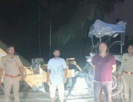 कैसरगंज: हुसैनपुर में अवैध खनन के खिलाफ की गई बड़ी कार्रवाई, खनन माफियाओं में मचा हड़काम