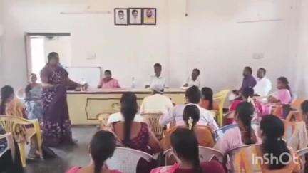 ఉదయగిరి: ఉదయగిరి శ్రీ శక్తి భవన్లో విఓఏలకు లోకోస్ యాప్ పై శిక్షణ కార్యక్రమం