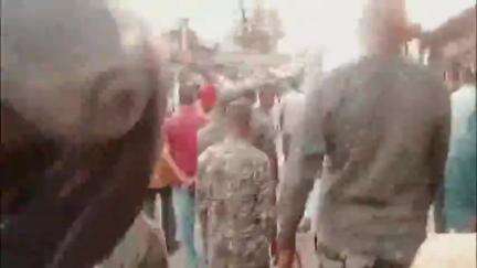 बलियापुर: सीओ प्रवीण कुमार सिंह ने बलियापुर चौक में अंतिम क्रमण मुक्त अभियान चलाया