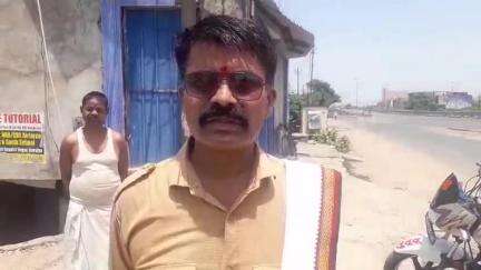औरैया: कोतवाली क्षेत्र के गायत्री नगर निवासी गुड्डू चौहान ने मानक के अनुसार नाला निर्माण की बात कही, आरोप लगाया