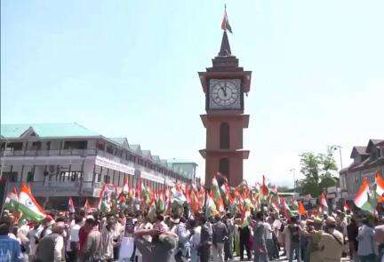 #JammuAndKashmir Bharatiya Janata Party organized Tiranga Rallies in Srinagar and South Kashmir’s Anantnag.