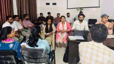 वल्लभनगर: भींडर में चिकित्सा विभाग की मासिक समीक्षा बैठक एवं आरआईएसई प्रशिक्षण सत्र का आयोजन