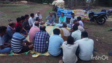 अशोक नगर: फरदाई गांव में जल संरक्षण के लिए रात्रि चौपाल और बैठक आयोजित