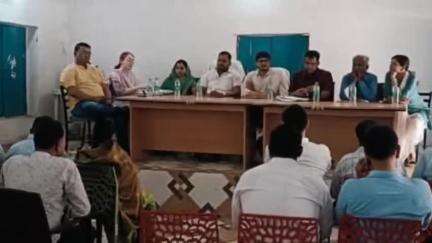 डेहरी: डेहरी प्रखंड सभागार में पंचायत समिति की बैठक संपन्न हुई
