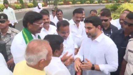 కనిగిరి: అమ్మనబ్రోలులో మంత్రి నారా లోకేష్‌ను కలిసిన కనిగిరి ఎమ్మెల్యే ముక్కు ఉగ్ర నరసింహారెడ్డి