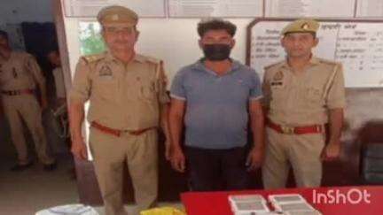बिजनौर: बिजनौर थाना कोतवाली शहर पुलिस ने हिस्ट्रीसीटर शमशाद को चोरी के सामान के साथ किया गिरफ्तार