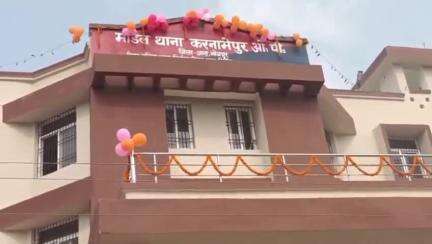 शाहपुर: करनामेपुर पुलिस ने 124 पीस अंग्रेजी शराब के साथ दो धंधेबाजों और बाइक को किया बरामद