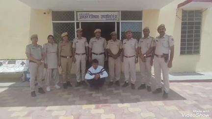 भीनमाल: जालौर के करड़ा पुलिस ने बड़ी कार्रवाई करते हुए लंबे समय से फरार स्थाई वारंटी को किया गिरफ्तार