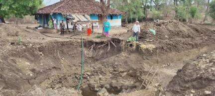 नारायणगंज: बीजाडांडी सीईओ ने जल गंगा संवर्धन कार्यों का किया निरीक्षण, डगवेल कार्य का भी अवलोकन किया