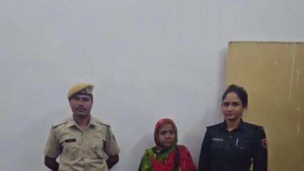 नसीराबाद: अजमेर पुलिस की स्पेशल टास्क फोर्स ने अवैध बंगले से महिला नागरिक को किया दस्तयाब
